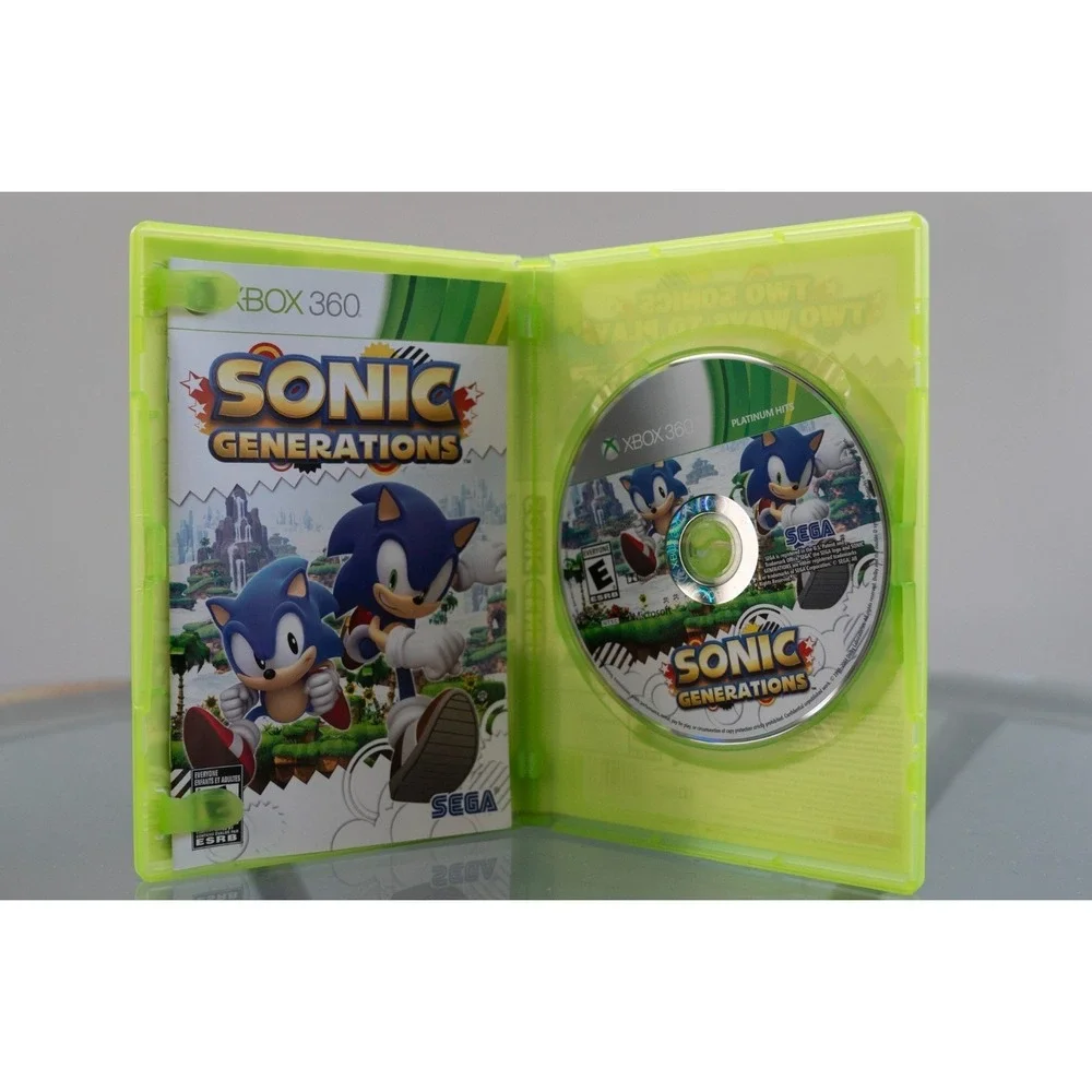 Lot of 7 Xbox 360 - Sonic Generations Lego Star Wars Marvel Plants VS Zombies GW